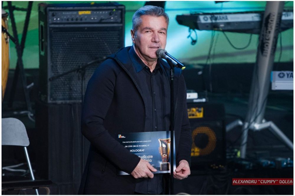 Dan Bittman la Premiile Radio Romania 2016 (foto Razvan "Ciumpy" Dolea)