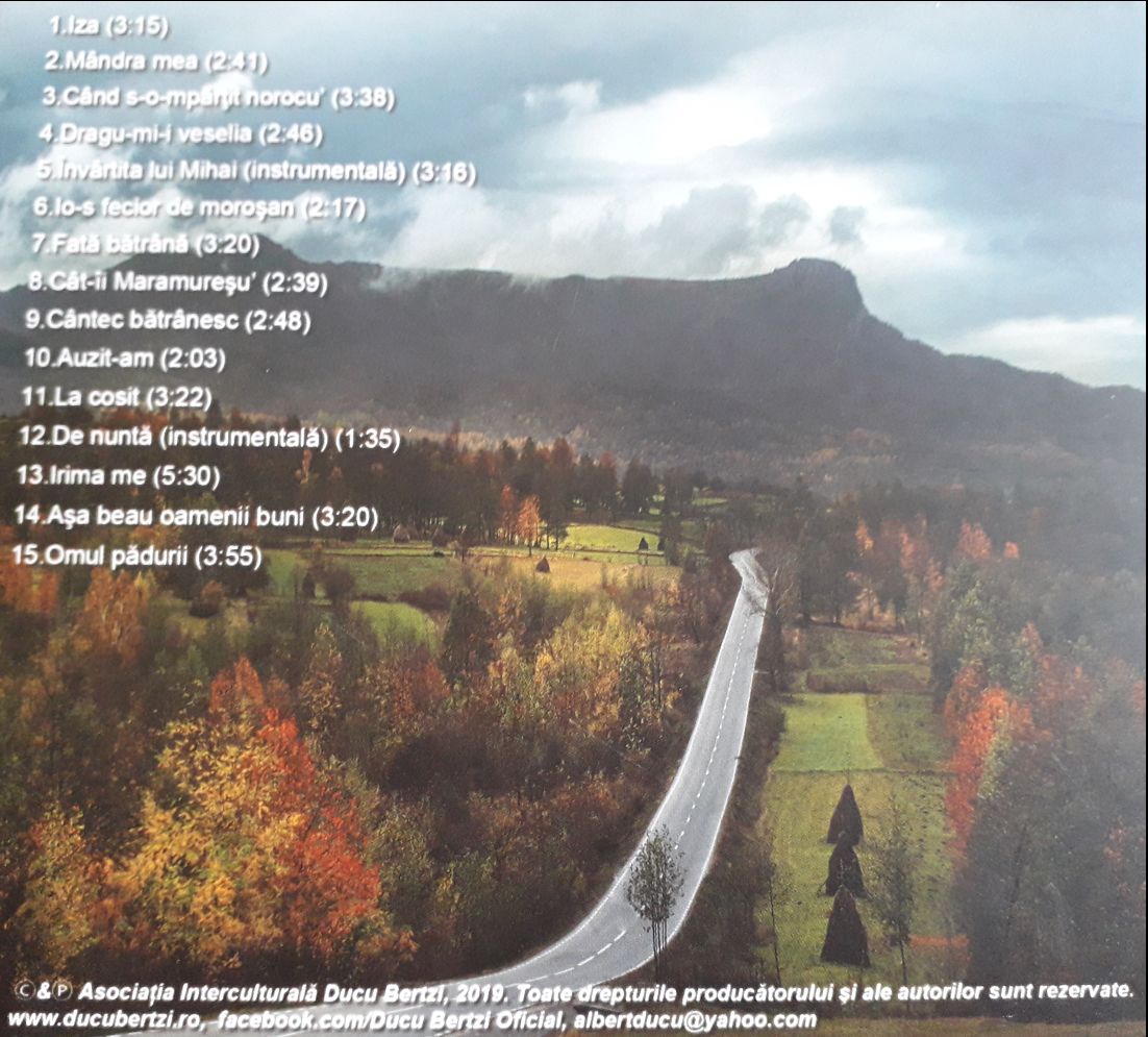 Reprod. foto booklet CD Povesti din Maramures 2019 - Ducu Bertzi.1100 (foto by Mariana Scubli)